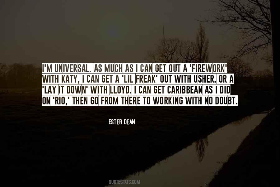 Ester Dean Quotes #1220475