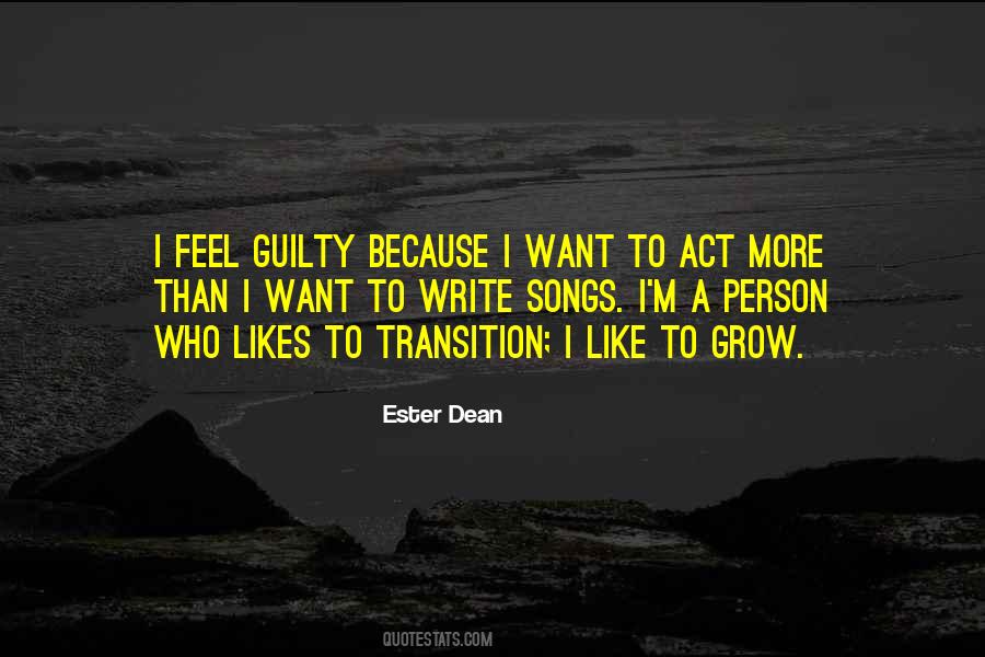 Ester Dean Quotes #900190