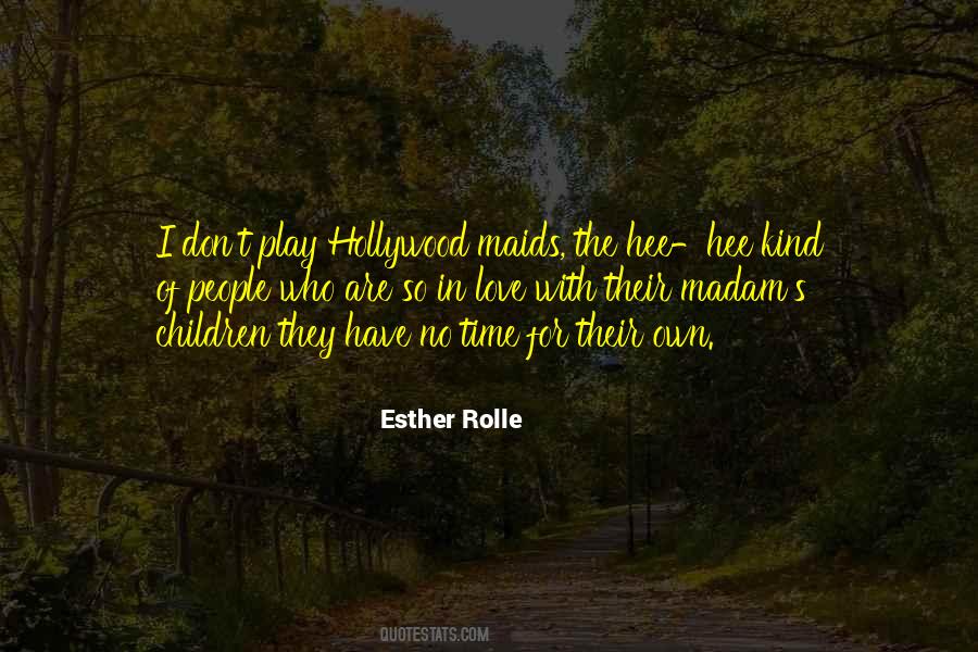 Esther Rolle Quotes #309141