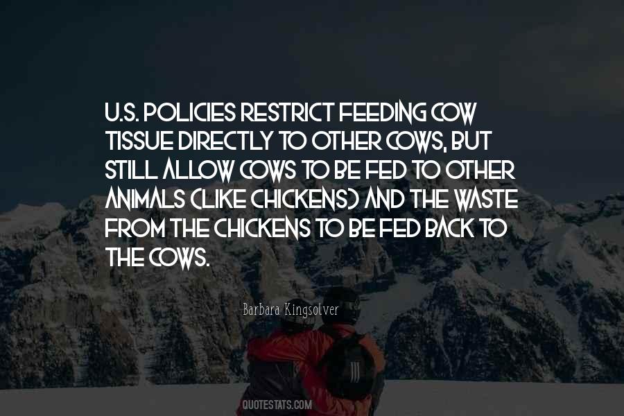 Quotes About Feeding Animals #72201