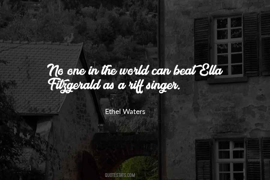 Ethel Waters Quotes #548566