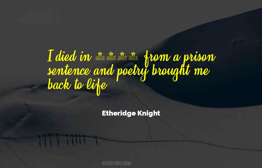 Etheridge Knight Quotes #538006
