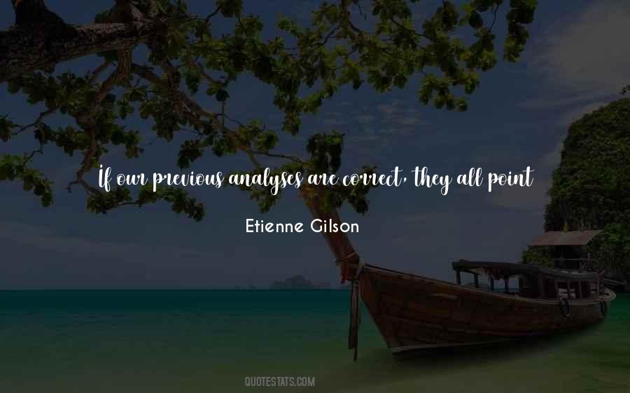 Etienne Gilson Quotes #1732147