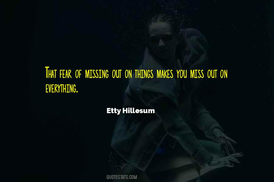 Etty Hillesum Quotes #378369