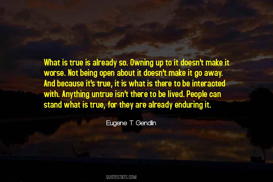 Eugene Gendlin Quotes #1631554