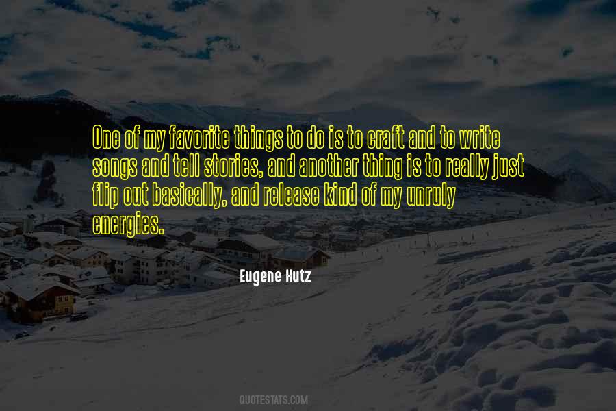 Eugene Hutz Quotes #252044