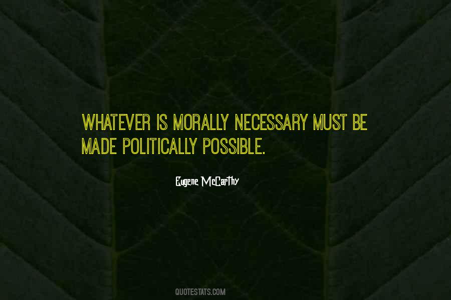 Eugene Mccarthy Quotes #1438151