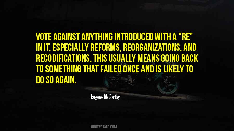 Eugene Mccarthy Quotes #148755