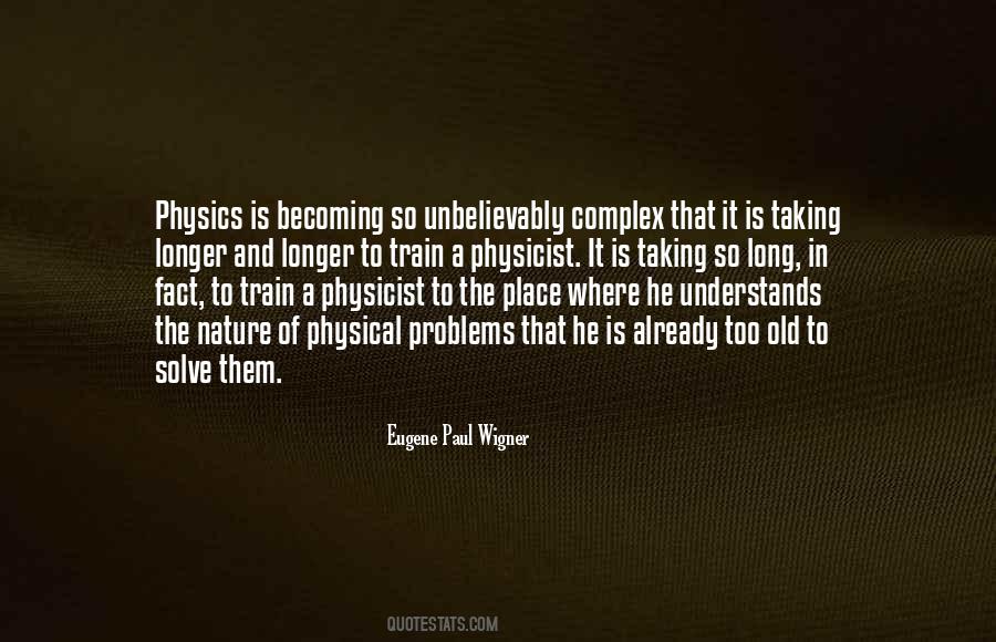 Eugene Paul Wigner Quotes #439680