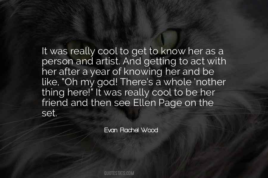 Evan Rachel Wood Quotes #1266568