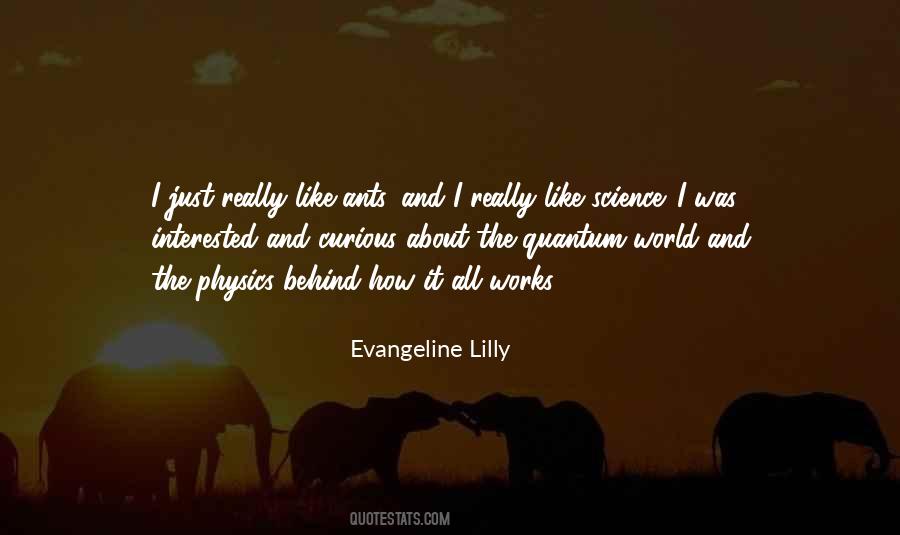 Evangeline Lilly Quotes #551293