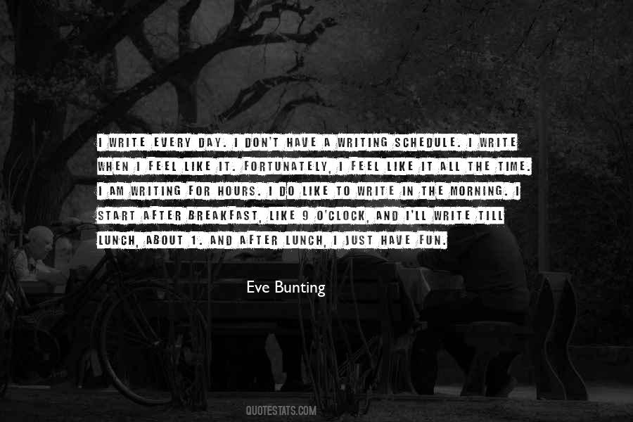 Eve Bunting Quotes #1722281