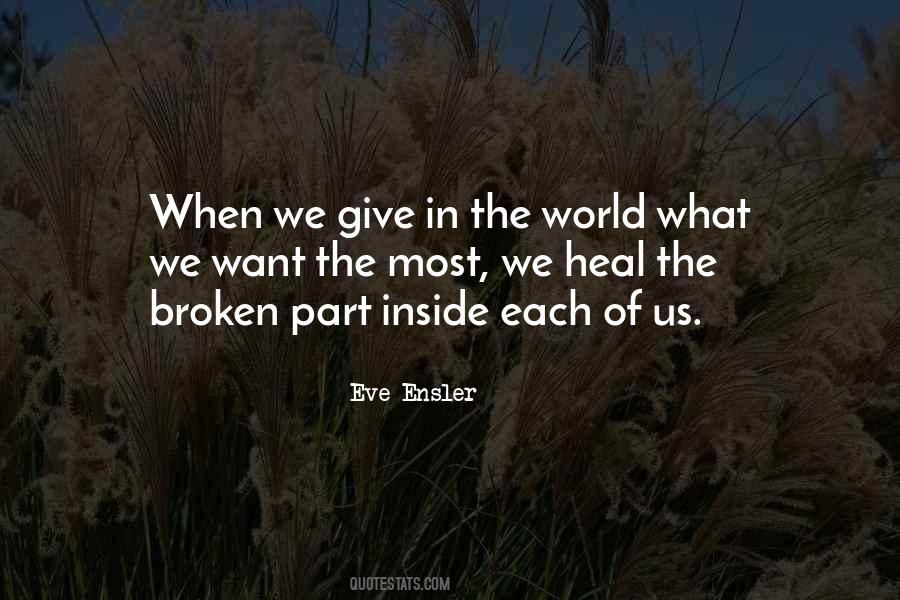 Eve Ensler Quotes #1062547