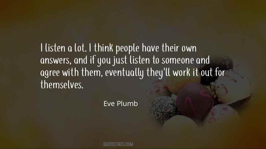 Eve Plumb Quotes #1643128