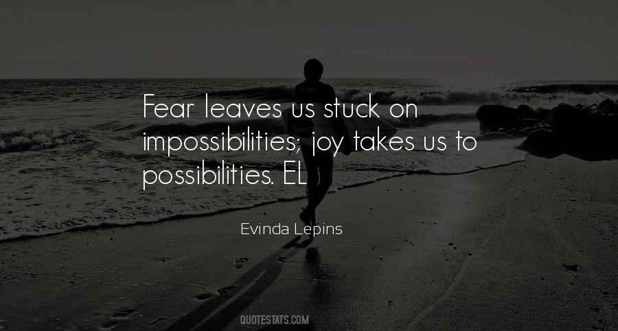 Evinda Lepins Quotes #1224517