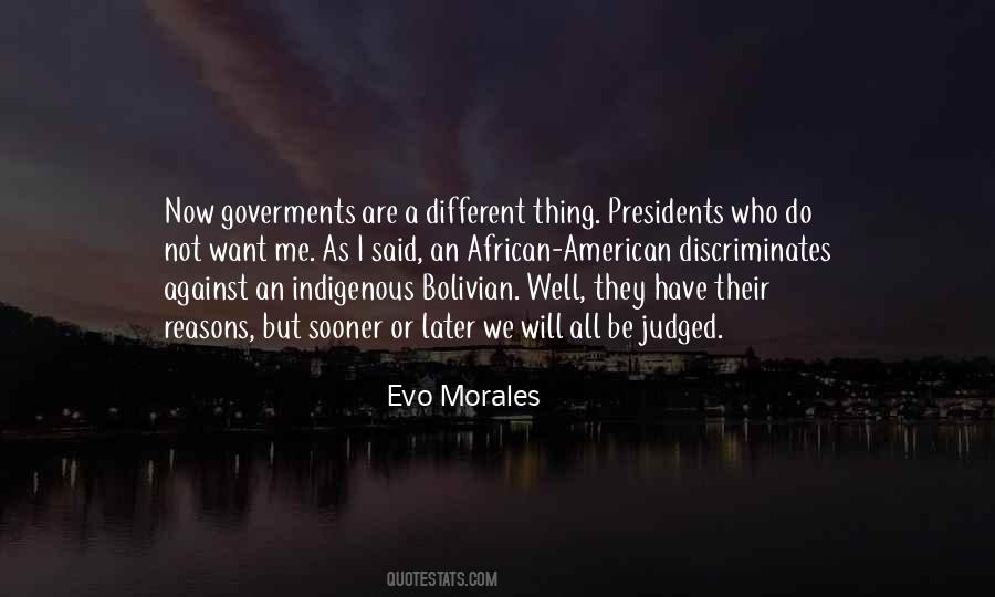 Evo Morales Quotes #1189608