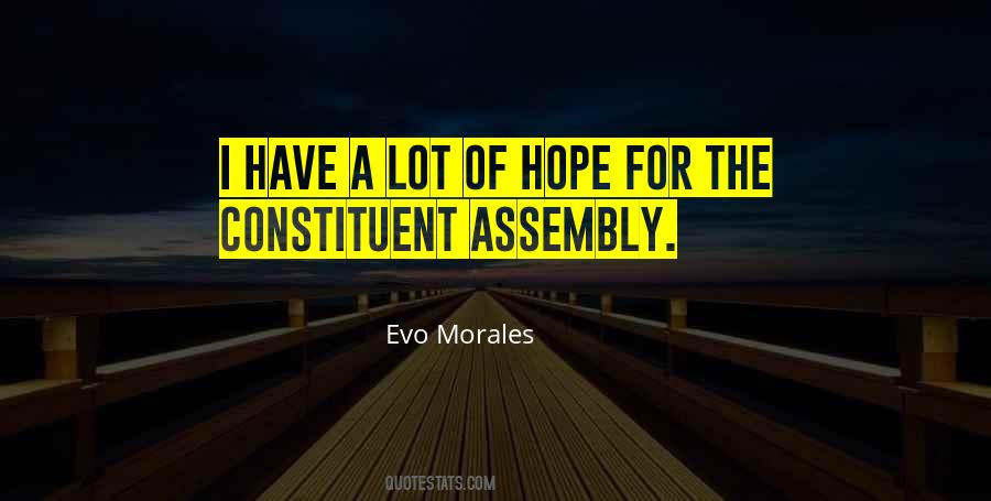 Evo Morales Quotes #411091