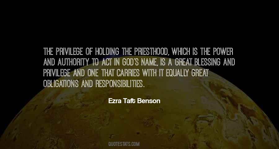 Ezra Taft Benson Quotes #234802