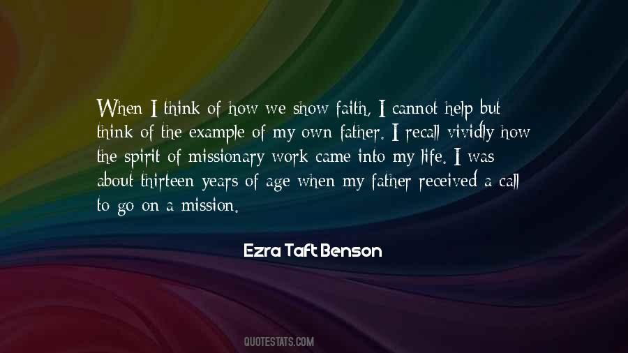 Ezra Taft Benson Quotes #271012