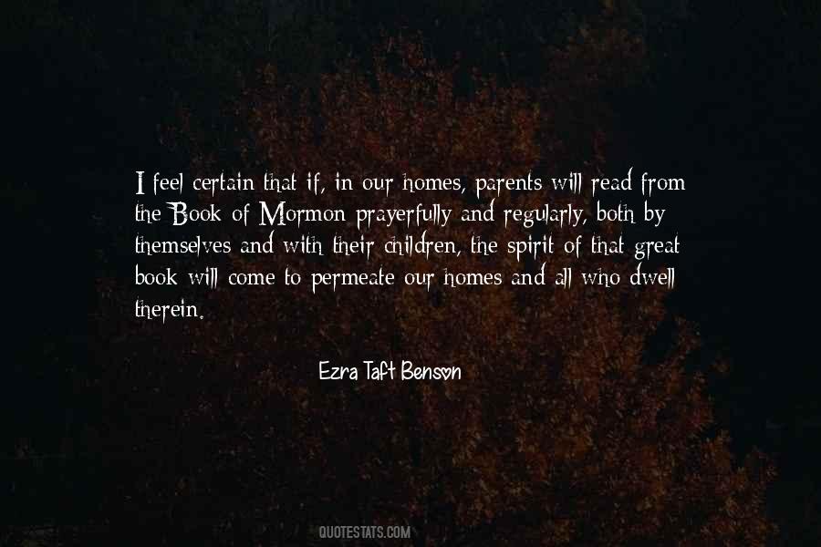 Ezra Taft Benson Quotes #297622