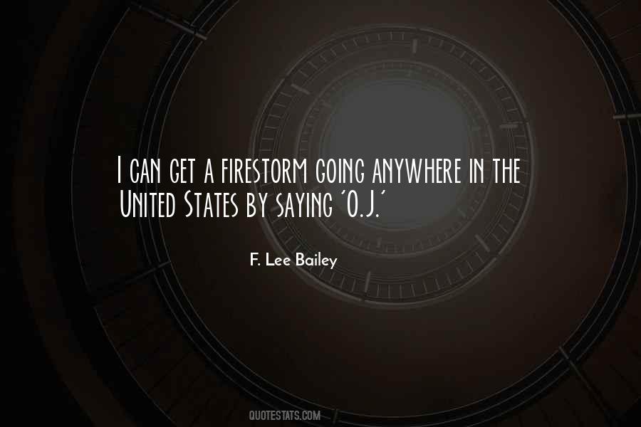 F Lee Bailey Quotes #1577439