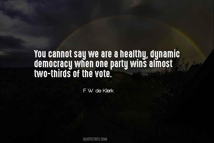 F W De Klerk Quotes #280596 F W De Klerk Quotes #280596