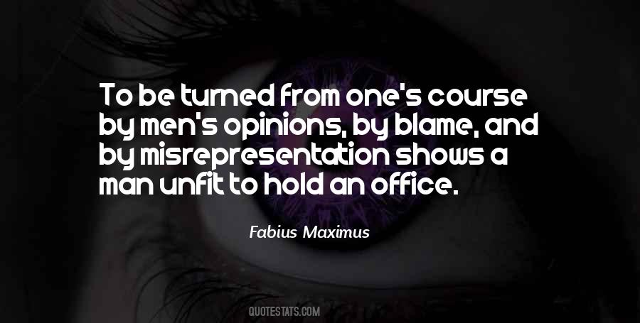 Fabius Maximus Quotes #791920