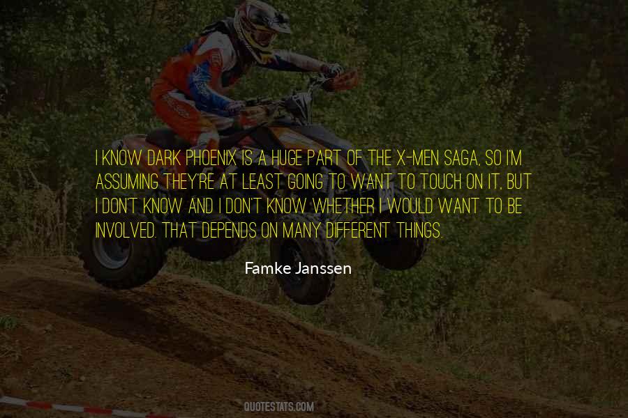 Famke Janssen Quotes #1835918