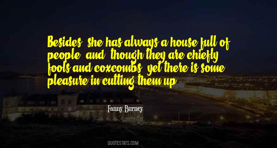 Fanny Burney Quotes #1220900