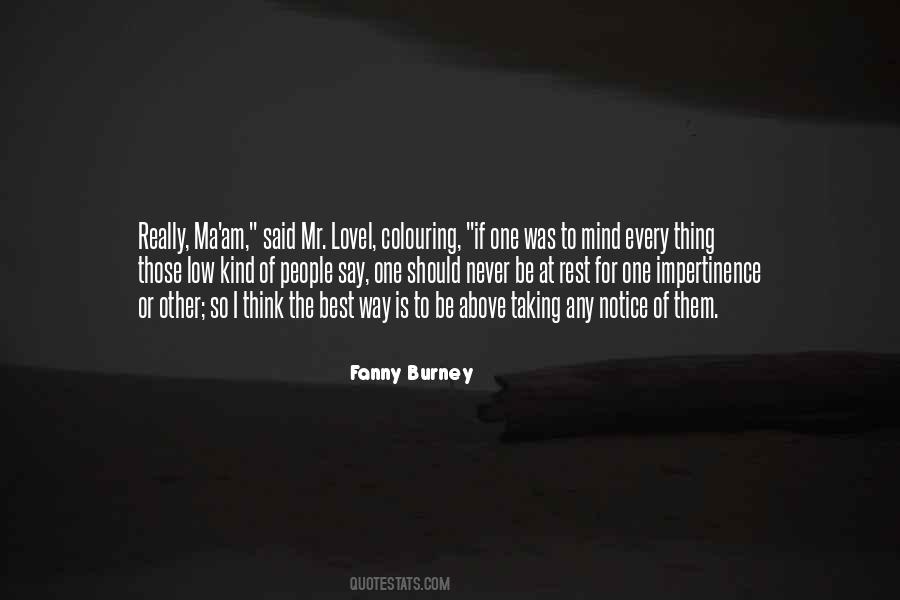Fanny Burney Quotes #774223