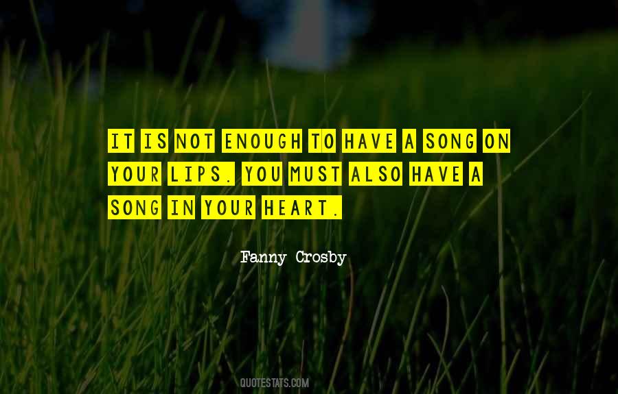 Fanny Crosby Quotes #560793
