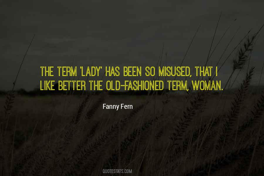 Fanny Fern Quotes #309678