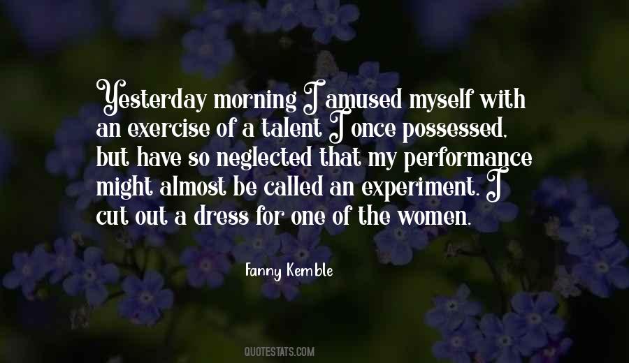 Fanny Kemble Quotes #912730