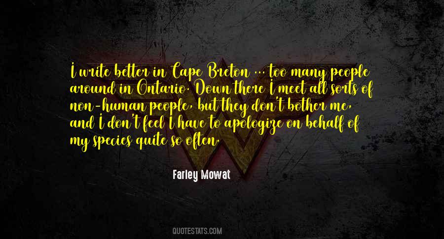 Farley Mowat Quotes #170646