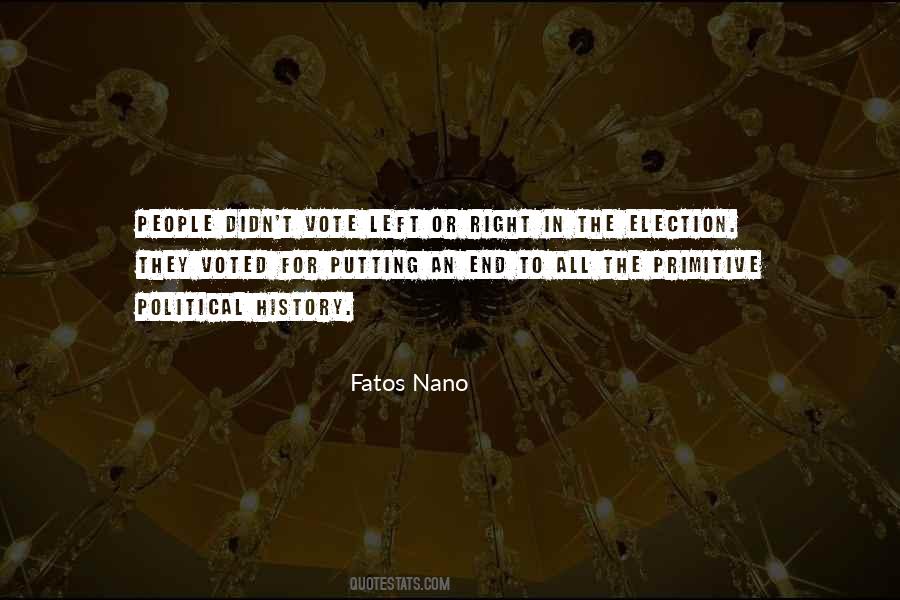 Fatos Nano Quotes #673411