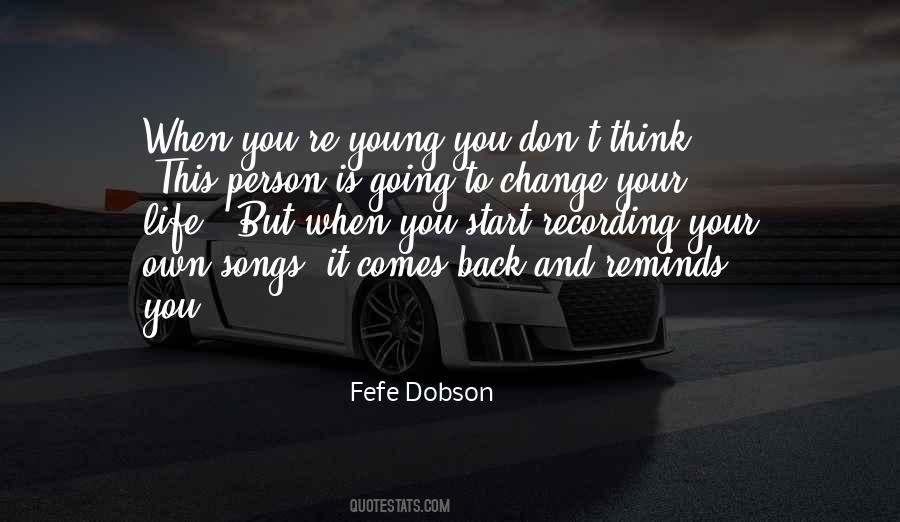 Fefe Dobson Quotes #317063