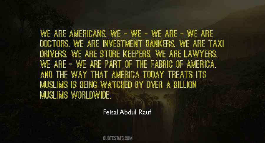 Feisal Abdul Rauf Quotes #1101044