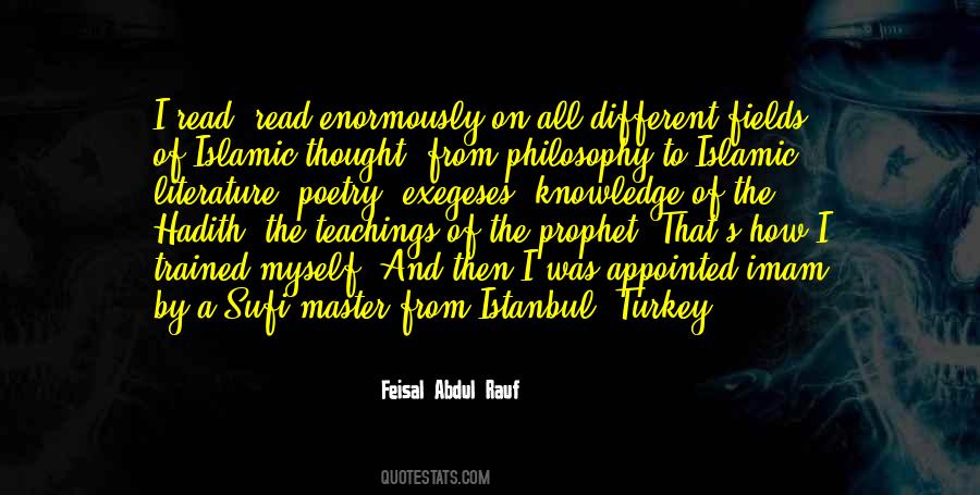 Feisal Abdul Rauf Quotes #1216736