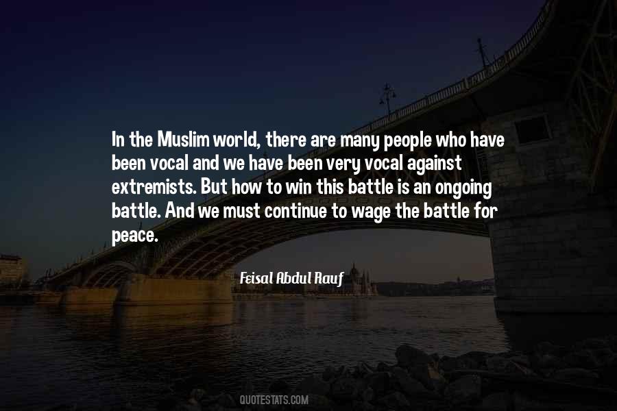 Feisal Abdul Rauf Quotes #1511235