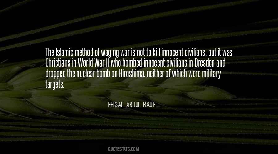Feisal Abdul Rauf Quotes #1518641
