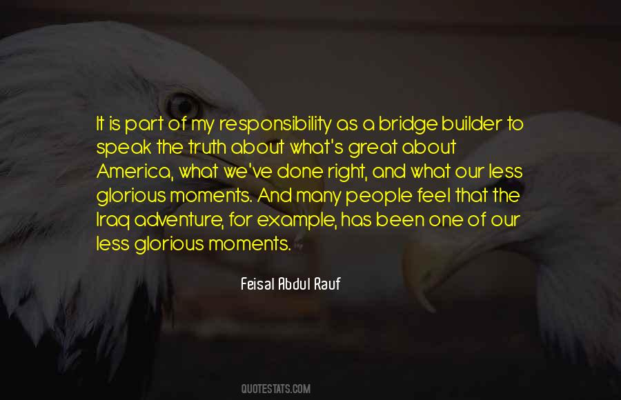 Feisal Abdul Rauf Quotes #1524408