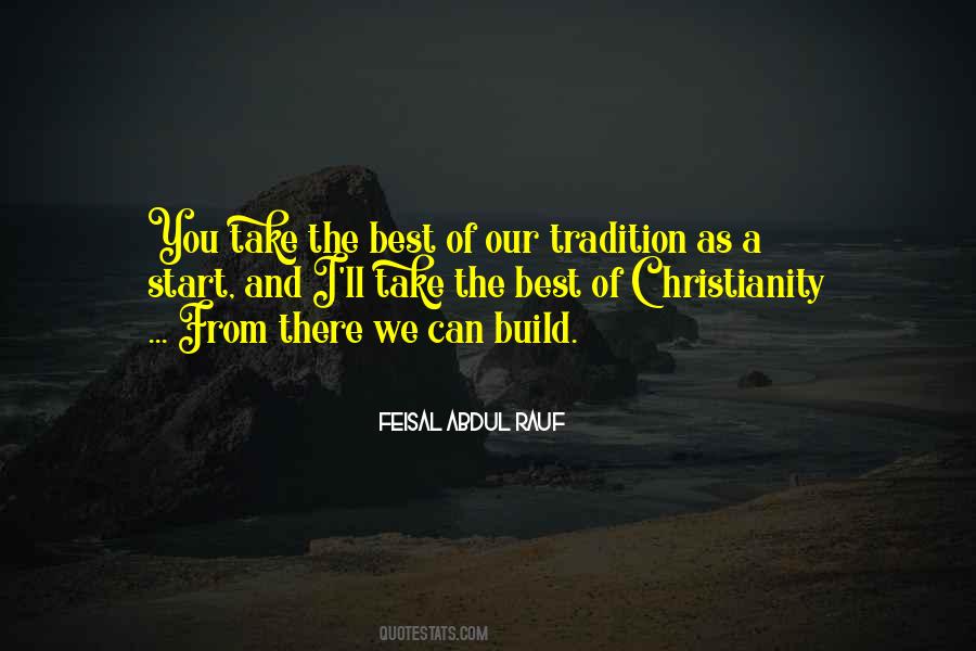 Feisal Abdul Rauf Quotes #1849796