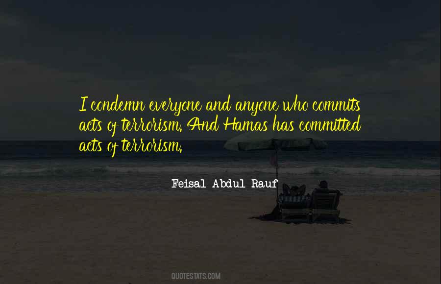 Feisal Abdul Rauf Quotes #723632