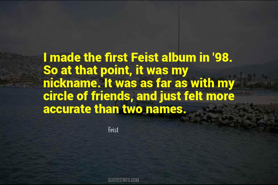 Feist Quotes #894621