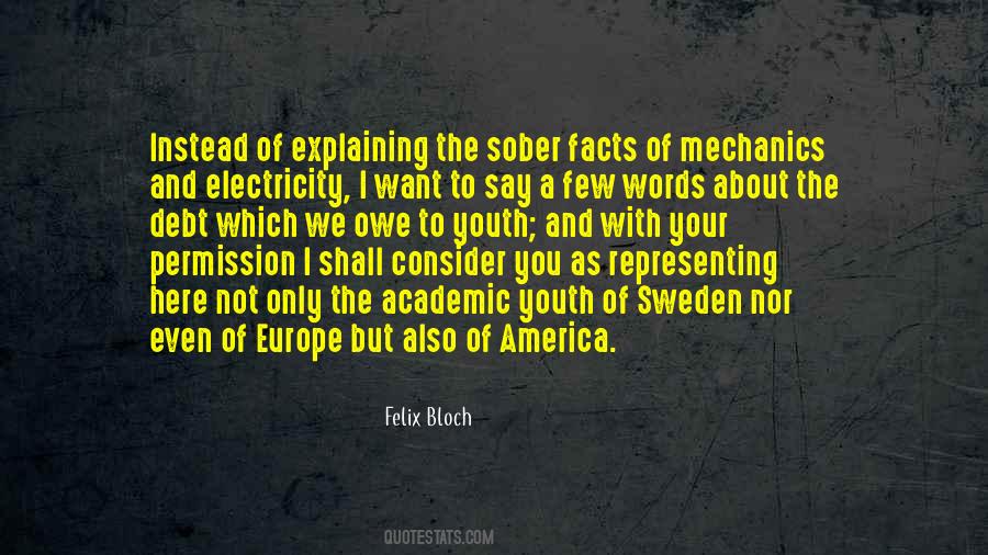 Felix Bloch Quotes #897532