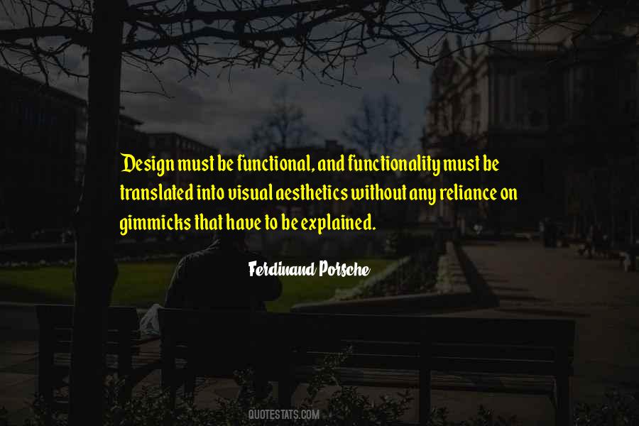 Ferdinand Porsche Quotes #658141