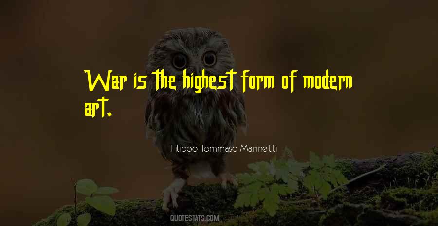 Filippo Marinetti Quotes #231702