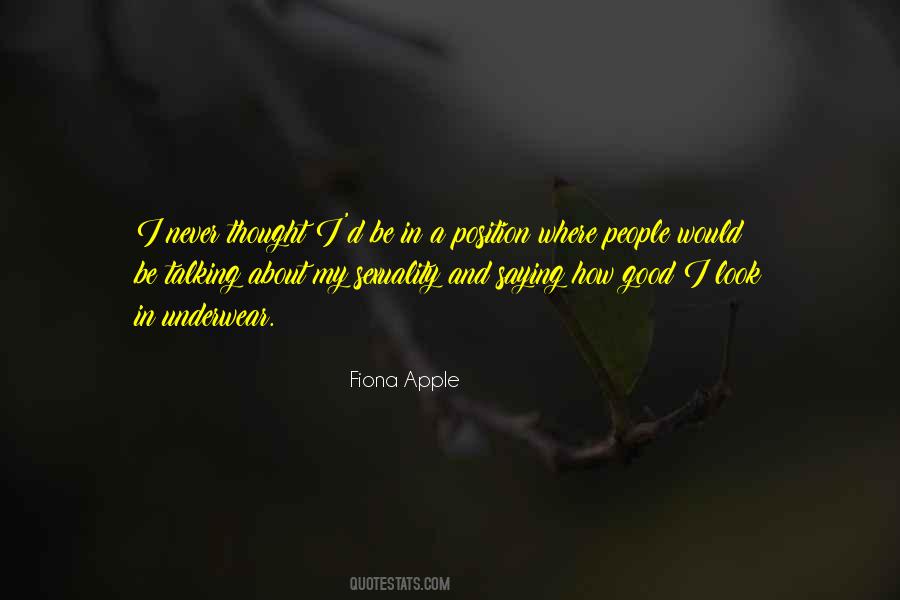 Fiona Apple Quotes #653799