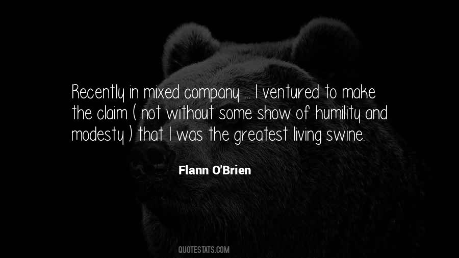 Flann O'brien Quotes #238281