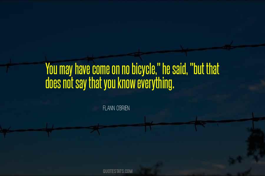 Flann O'brien Quotes #238448